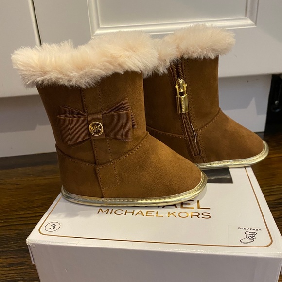 Michael Kors Other - Michael Kors baby girl boots - size 3 - brand new